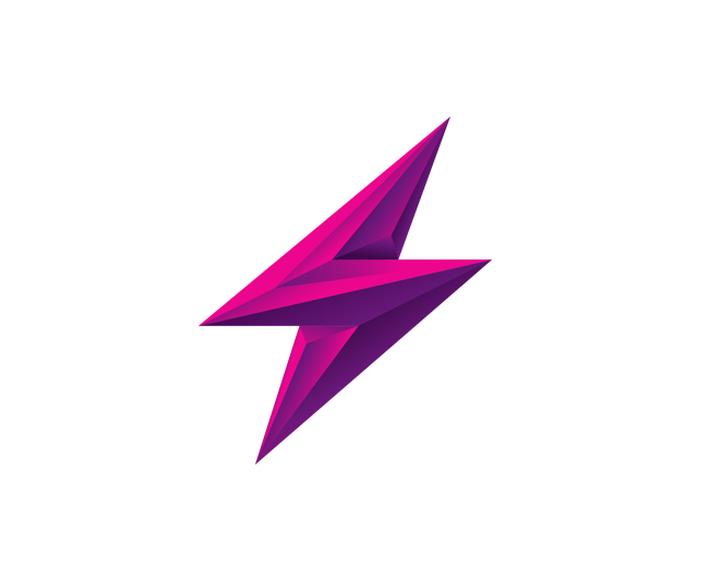 Purple lightning