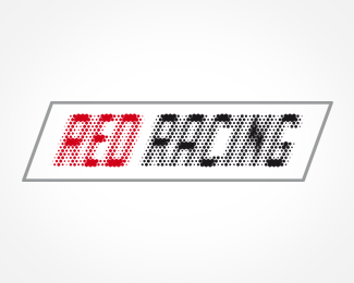 Red Racing logo proposal (designed in d'code)
