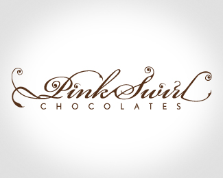 Pink Swirl Chocolates